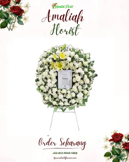 Krans Bunga Duka Selomirah